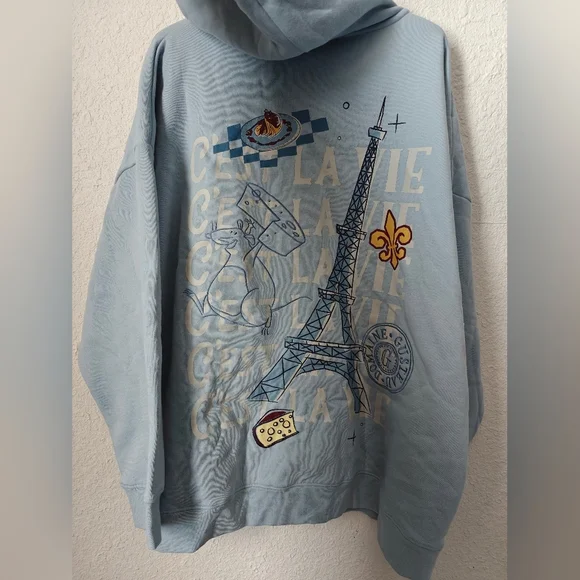 NWT DISNEY RATATOUILLE ZIP UP HOODIE - Picture 6 of 6